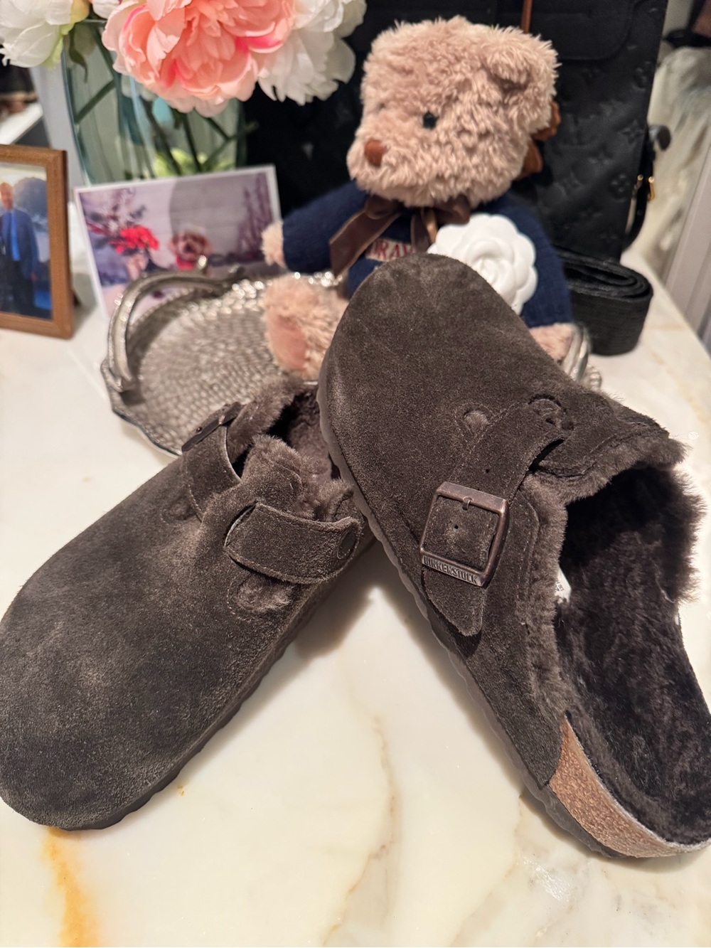 Boston Shearling
Suede Leather Mocha